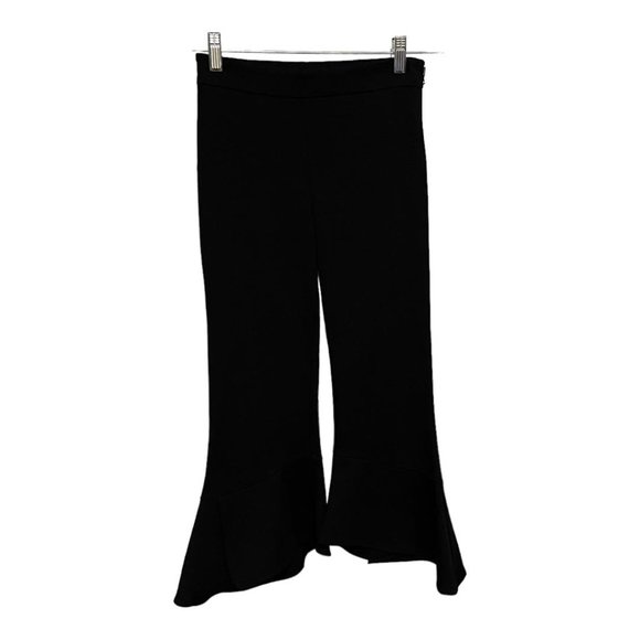 Koby Halperin Alba Flare Cropped Black Pants - Picture 3 of 7